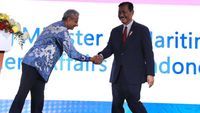 Momen Akrab Luhut Bareng Bos Microsoft