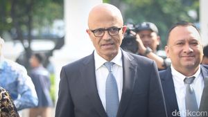 Potret CEO Microsoft Tiba di Istana Negara, Siap Temui Jokowi