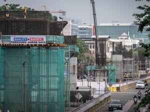 Potret Terkini Pembangunan LRT Velodrome-Manggarai