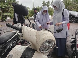 7 Wilayah Sulut Terdampak Abu Gunung Ruang