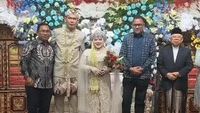 6 Potret Pernikahan Putri Maruf Amin, Meriah Dihadiri Jokowi Sebagai Saksi