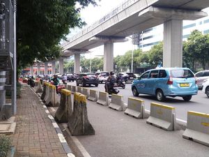Siap-siap! Trotoar Jl Rasuna Said Jaksel Bakal Ditata Tahun Ini Siap-siap! Trotoar Jl Rasuna Said Jaksel Bakal Ditata Tahun Ini