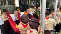 Upacara Penurunan 109 Bendera Peserta Konferensi Asia Afrika