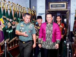Usai Temui KSAD, Ketua MPR Minta Alutsista-Kesejahteraan TNI Ditingkatkan