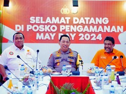 Kapolri Terima Kasih ke Buruh Rangkaian Aksi May Day Berjalan Lancar