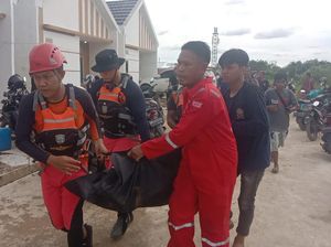 Aldo Ditemukan Tewas 30 Meter dari Lokasi Tenggelam di Sungai Borang