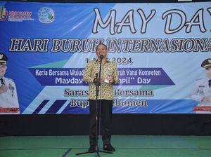 Peringati Hari Buruh, Bupati Kebumen Sebut Angka Pengangguran Turun Peringati Hari Buruh, Bupati Kebumen Sebut Angka Pengangguran Turun