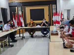 Pemprov Gorontalo Imbau Warga Pakai Masker Imbas Erupsi Gunung Ruang Pemprov Gorontalo Imbau Warga Pakai Masker Imbas Erupsi Gunung Ruang