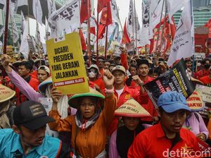 Sederet Tuntutan Buruh hingga Dukung Program Prabowo-Gibran