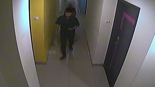 Rekaman CCTV pembunuh wanita dalam koper di Hotel Bandung. (Dok. istimewa)