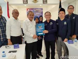 Edy Rahmayadi Ambil Formulir Pendaftaran Bacalon Gubsu ke NasDem