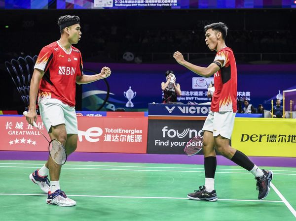 Ginting Kalah, Bagas-Fikri Menang, RI-India Imbang 1-1