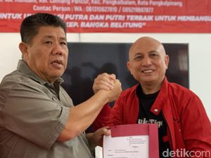 Dayat Arsani Daftar Bakal Calon Gubernur Babel ke PDIP, Ini Kata Partai Dayat Arsani Daftar Bakal Calon Gubernur Babel ke PDIP, Ini Kata Partai