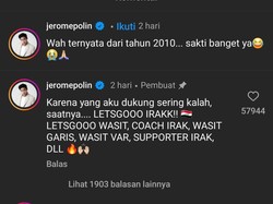 Kutukan Jerome, Canda Netizen Minta Jerome Polin Dukung Irak