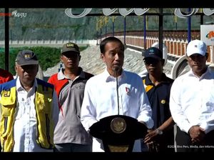 Momen Jokowi Nge-vlog Bareng Basuki di Bendungan Tiu Suntuk NTB