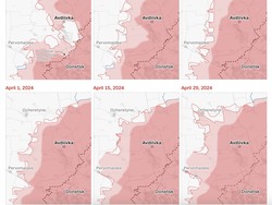 Peta Ini Buktikan Rusia Kian Menusuk Ukraina Lebih Dalam