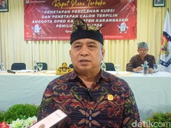 KPU Karangasem Tetapkan 45 DPRD Terpilih, Ada 21 Wajah Baru