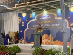 Peradi Gelar Halalbihalal di Kantor Baru, Otto: Biar Lebih Akrab