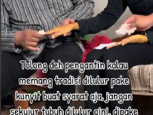 Viral Pengantin Mau Glowing Luluran Kunyit, Endingnya Malah Jadi Begini