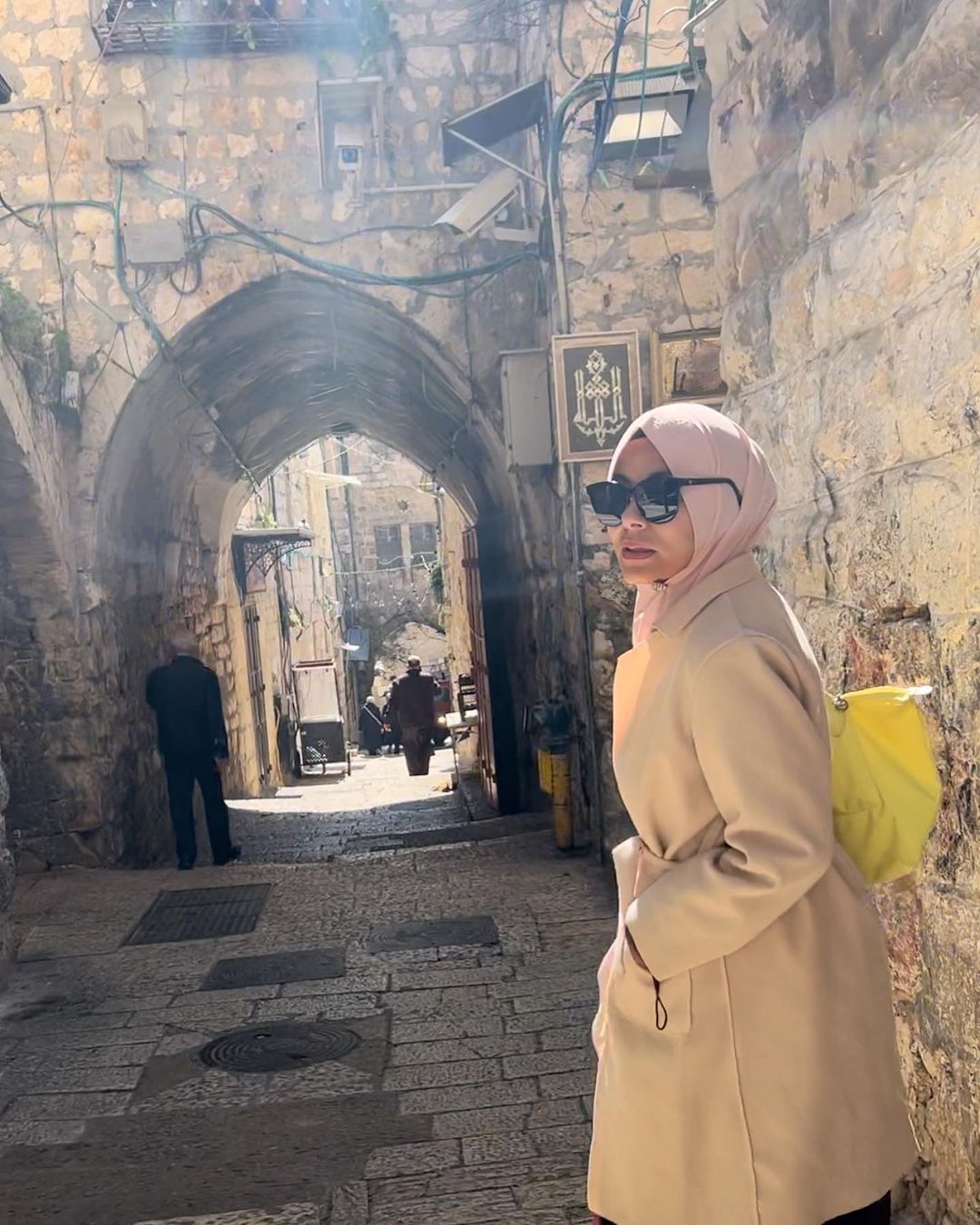 Meisya Siregar di Jerusalem