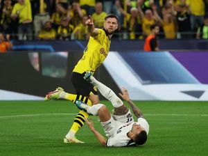 Liga Champions: Dortmund Ungguli PSG 1-0 di Babak I Liga Champions: Dortmund Ungguli PSG 1-0 di Babak I