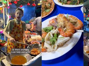 Bermulut Vulgar, Penjual Seafood Ini Viral Menarik Perhatian Bermulut Vulgar, Penjual Seafood Ini Viral Menarik Perhatian