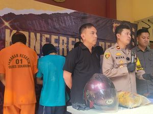 Sebar Tantangan di Medsos, Pelajar SMP Sukabumi Duel Pakai Sajam!