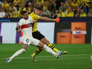 Potret Dortmund Tumbangkan PSG di Leg Pertama Semifinal Liga Champions