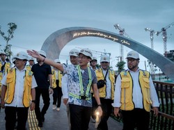 Sandiaga di IKN, Tinjau Pembangunan Fasilitas Pariwisata