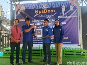 Gagal Nyaleg, Kader PAN Syafruddin Ikut Penjaringan Pilwalkot Bima di NasDem