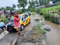 120 Warga Terdampak Banjir di Pinrang, 10 Hektare Sawah Terancam Gagal Panen