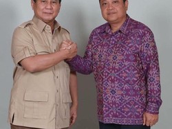 Viral Foto Rai Mantra Jabat Tangan Prabowo, Sinyal Siap Maju ke Pilgub Bali?