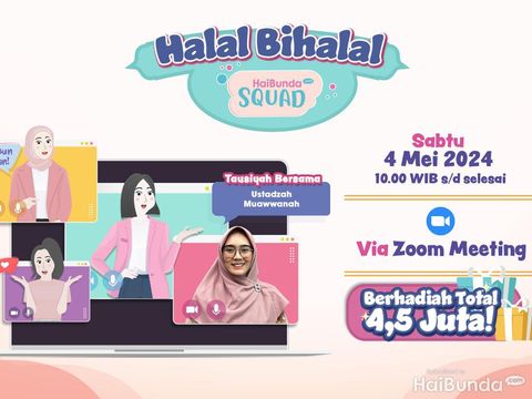 Halal Bihalal Online HaiBunda Squad 2024
