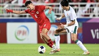 Dalam pertandingan ini, Indonesia kalah dari Irak dengan skor 1-2. 