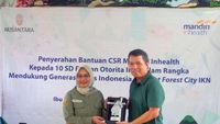 Mandiri Inhealth Beri Bantuan untuk 10 SD Binaan Otorita IKN