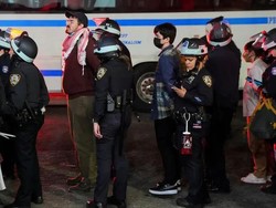 Nyaris 2.200 Orang Ditangkap dalam Aksi Pro-Palestina di Kampus AS
