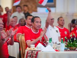 Jokowi Optimis Timnas Menang Lawan Australia: Jangan Disuruh Komentar Skornya