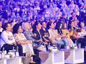 Meriahnya Puncak Perayaan Hardiknas 2024: Penampilan Putri Ariani-Nadiem Nyanyi Dangdut