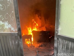 Puskesmas Kutorejo Mojokerto Terbakar, Sempat Ada Letusan di Ruang Imunisasi