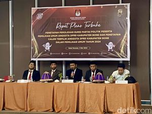 KPU Bone Tetapkan 45 Anggota DPRD Terpilih 2024-2029, Ini Daftar Lengkapnya