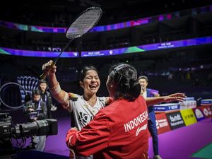 Top! Semringah Tim Uber Indonesia Lolos ke Semifinal