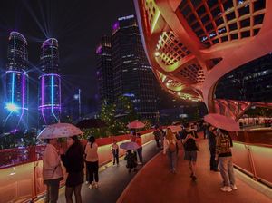 Gemerlap Kota Sichuan Jadi Destinasi Wisata Tim Thomas dan Uber 2024