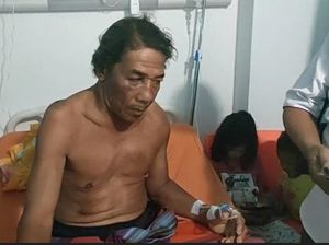 Kronologi-Kondisi Tukang Becak Lansia yang Dianiaya Pria Kekar di Batu Bara