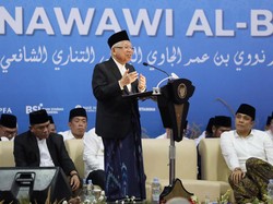 Maruf Hadiri Haul Syekh Nawawi Al Bantani: Beliau Transmitter Para Ulama