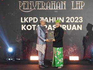 Pemkot Pasuruan Raih Opini WTP 4 Tahun Beruntun