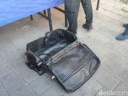 Ini Koper yang Dipakai Amrin Buang Jasad Wanita Panggilan di Kuta