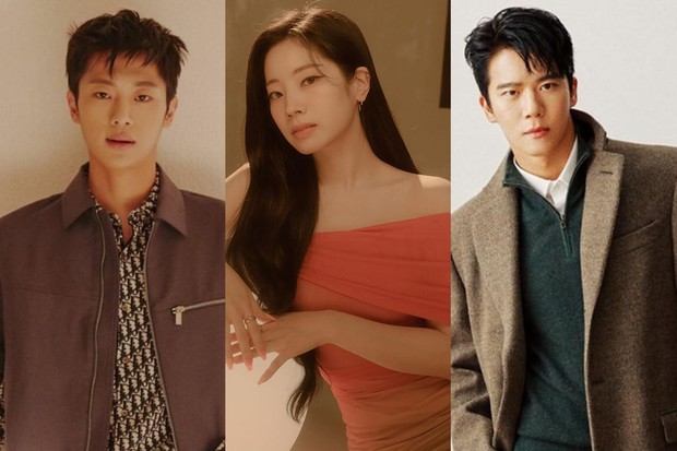 Potret Lee Shin Young, Dahyun, dan Ha Seok Jin