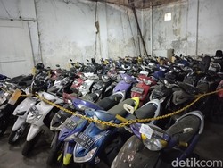158 Motor Nganggur Diduga Hasil Kejahatan, Polisi Persilakan Warga Cek