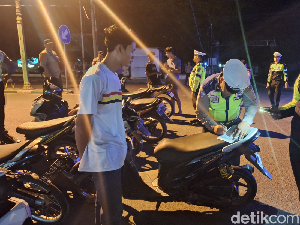 42 Motor Balap Liar Diamankan di 2 Lokasi Pamekasan