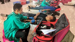 Donor Darah-Donasi untuk Palestina di Syukuran Kemenangan Prabowo-Gibran
